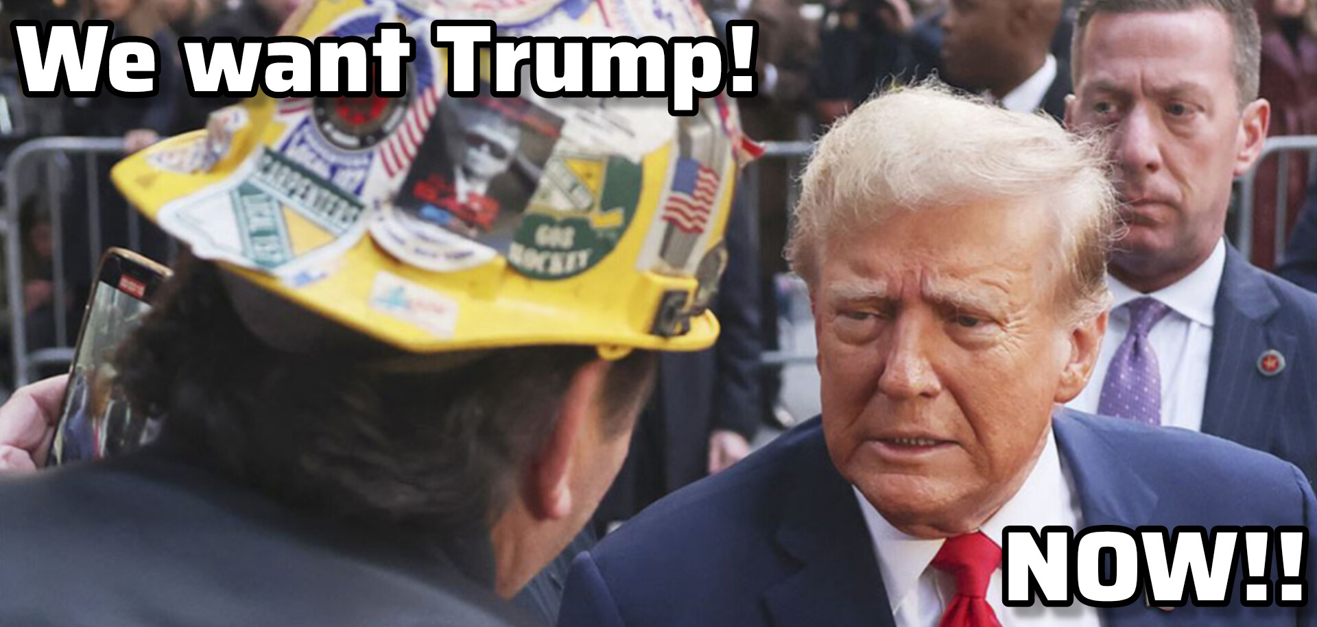 American workers stand with President Trump!