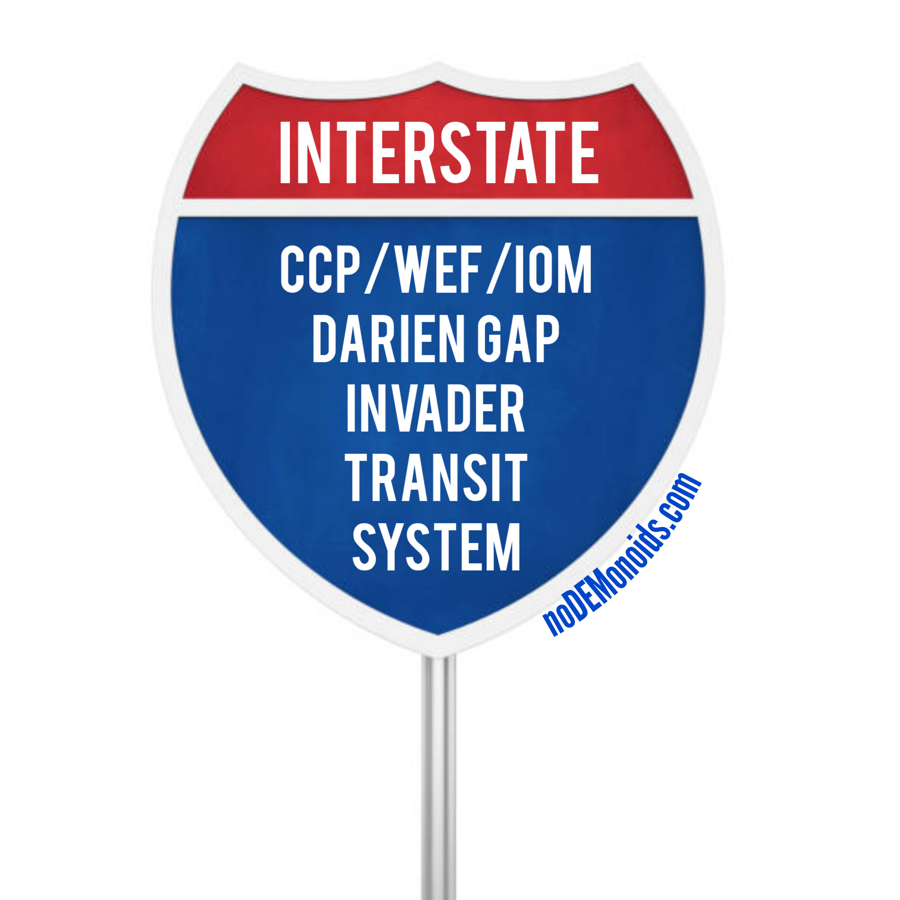 CCP/WEF/IOM Darien Gap INVADER Transit System logo