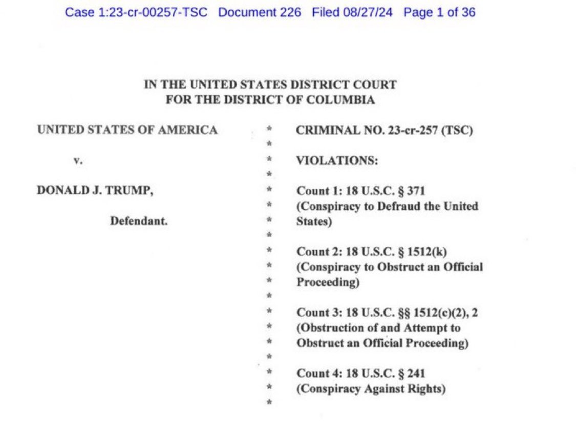 Jack Smith with more bogus charges and election interference