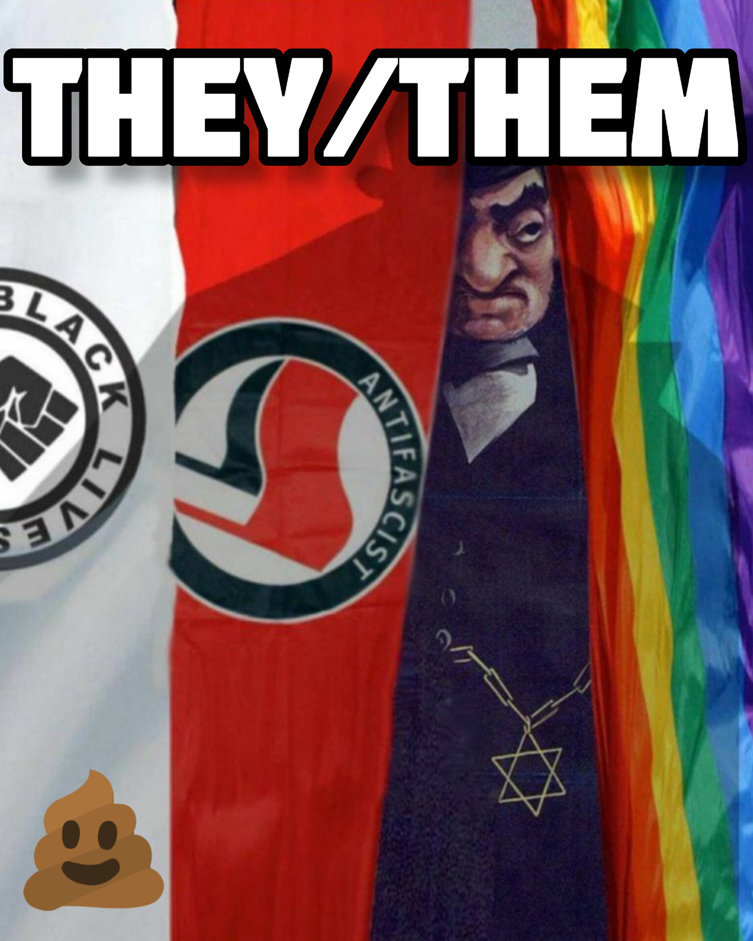 They/Rhem invented LGTBQIA, Trans, ANTIFA, etc