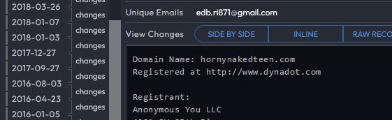 Ed Brian Krassenstein the underage teen porn sex web site domain name racketeers