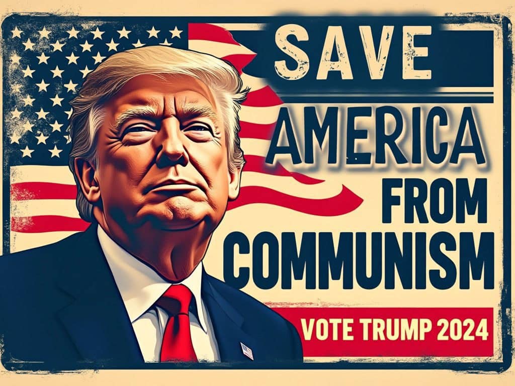 America has never communist. And it never will be! VOTE TRUMP 2024!